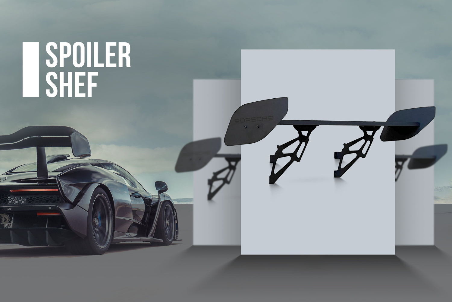 Porsche Spoiler Shelves